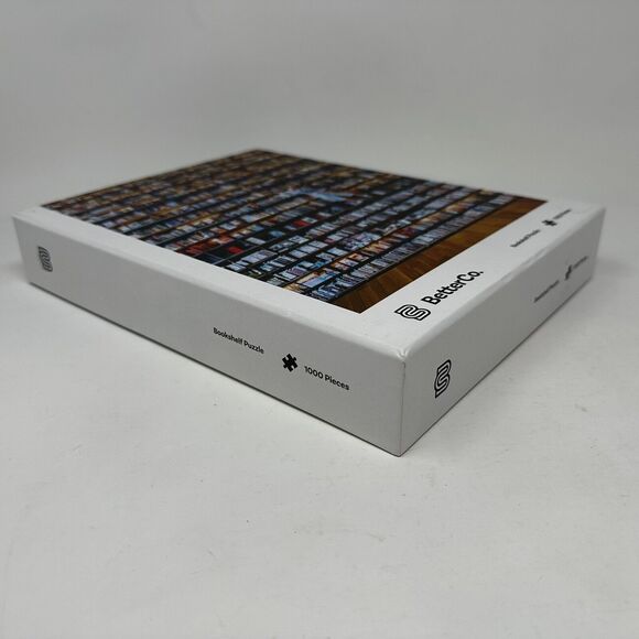 Better Co Puzzle Bookshelf Jigsaw Puzzle 1000 Pieces - Picture 2 of 5